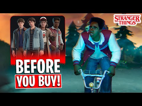 *NEW* STRANGER THINGS BUNDLE! Mike, Will, Lucas and Dustin! (Fortnite)