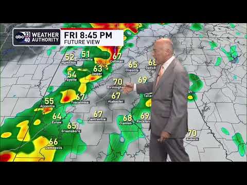 ABC 33/40 evening weather update - Friday, April 21