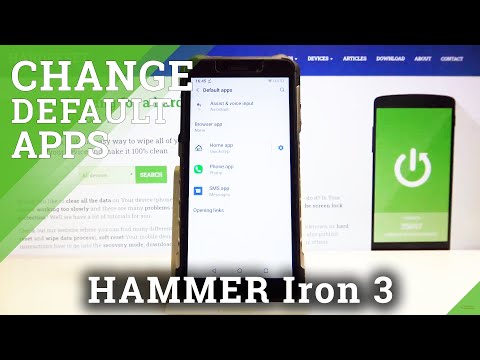 How to Change Default Apps in Hammer Iron 3 - Set Up Default Applications