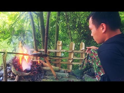 Full Video: 300 Days Building Survival shelter and camping in the tropical forest