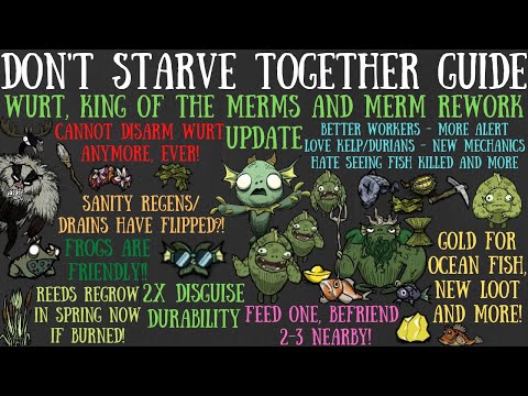 Wurt Rework Update! Merms/King of The Merms Tweaks - Don't Starve Together Guide