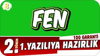 8.Sınıf Fen 2.Dönem 1.Yazılıya Hazırlık 📝 #2023