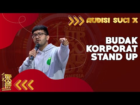 Stand Up Duto Triadjie: 8 Tahun Jadi Budak Korporat, Diundang ke Acara PHK Massal | AUDISI SUCI X