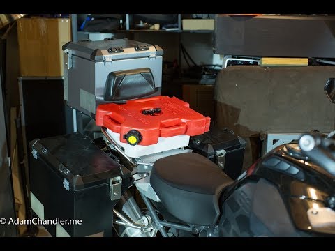 RotopaX Fuel + Water Mount on R1200 GS Adventure LC