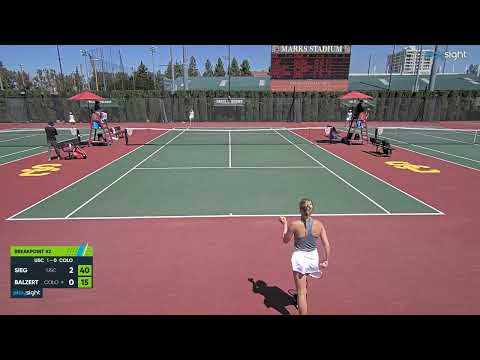 Maddy Sieg v Antonia Balzert - USC v COLO - 01.04.23