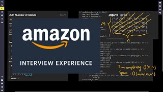 Download the video "Amazon interview Question Leetcode 200  Number of Islands"