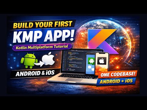How to Build Your First KMP App for Android And iOS - Kotlin Multiplatform Tutorial for Beginners