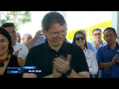 Governador lança pedra fundamental do AME em Presidente Venceslau