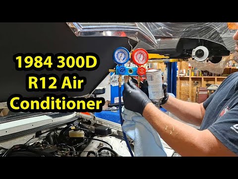 1984 Mercedes 300D 21,000 miles!!! - Part 4 Air Conditioner, Hood Pad, Diesel Return Hoses