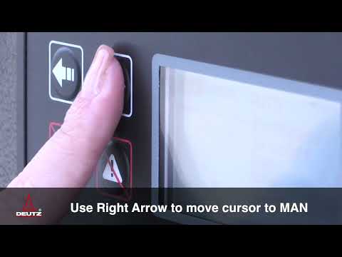 DEUTZ Power Generators - Start Stop Procedure