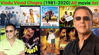Director Producer Vindu Vinod Chopra all movie list collection  budget #bollywood #vinduVinodChopra