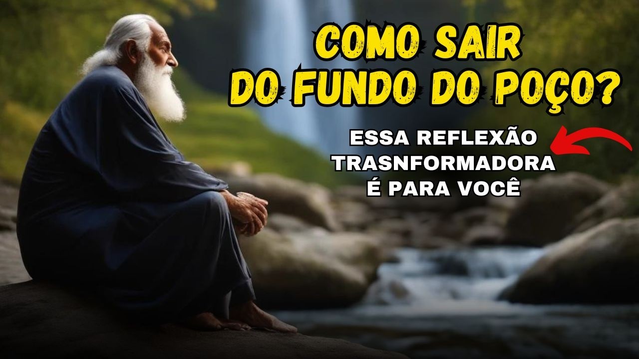 COMO SAIR DO FUNDO DO POÇO? SIM é Possível Recomeçar! Reflexão