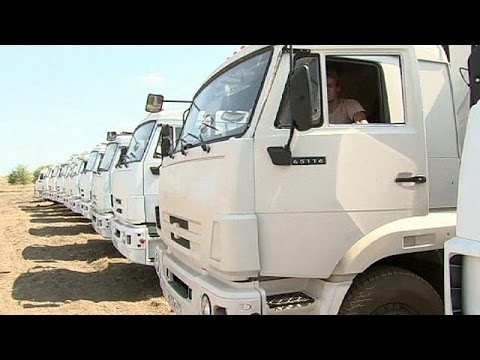 Umstrittener Hilfskonvoy steht kurz vor ukrainischer Grenze