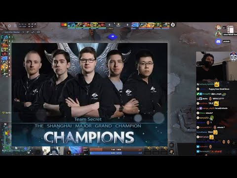 "w33 was like the Dog, everyone listens to Puppey" -PLD explains to N0tail how Secret won Shanghai