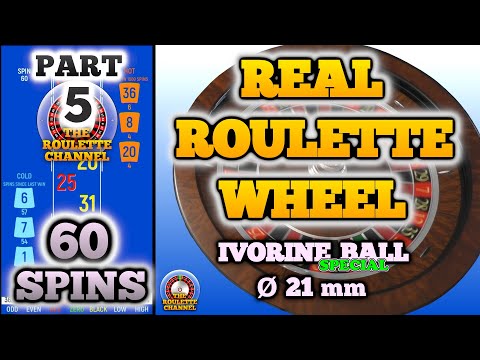 60 Roulette Wheel Spins - Both Directions - Blue Scoreboard - Part 5 of 6