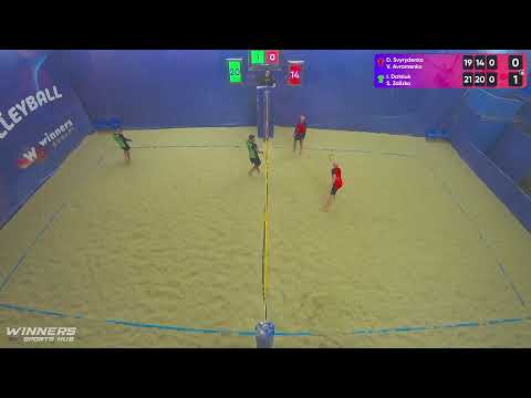 15:10 D. Svyrydenko / V. Avramenko - I. Datsiuk / S. Zalizko 02.01.2023 | Winners Beach Volleyball