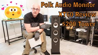 Video thumbnail for Polk Audio Monitor XT60 Review Speaker, 6.5 inch Passive Radiators | High Res Certified Audio by OldTrades