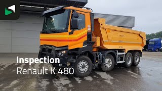 Renault K 480 8X4 16m3 tipper Steel suspension Big-Axle Optibrake+ Euro  billenős teheraut&oacute; | K&eacute;p 4 - Autoline