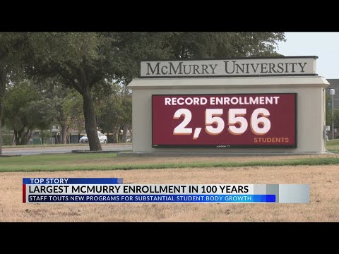 McMurry University hosts largest enrollment in school history