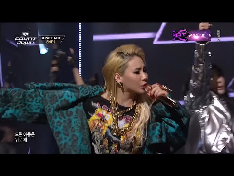 [4K AI UPSCALE] 140313 2NE1 - COME BACK HOME @ Mnet M COUNTDOWN E370