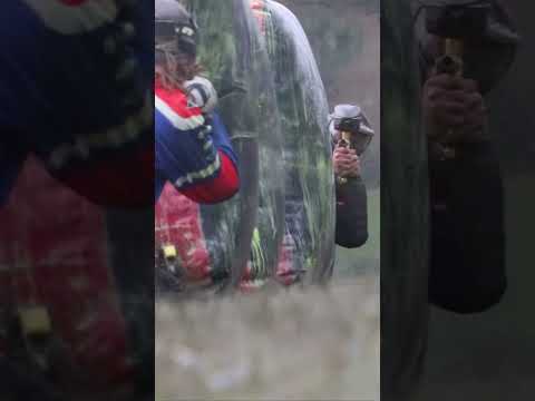 Fighting for the Tape! Pro Paintball. #paintball #shorts  #paintballlife #paintballing #JamesDee