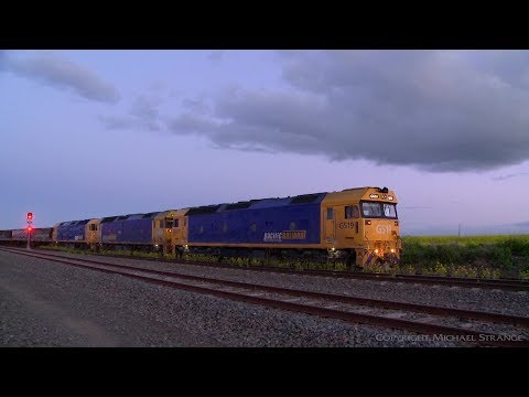 7737V Pacific National Grain Train - PoathTV Australian Railways