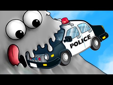 GIANT GRAY GOO Eats the POLICE - Tasty Planet Part 3 | Pungence