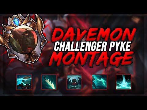 Davemon | Challenger Mid Pyke Montage - League of Legends