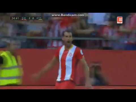 Gol Christian Stuani 1-0 Second Goal Girona FC vs Atletico Madrid La Liga 19 08 2017