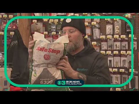 Winter weather tips: Rock salt or ice melt?