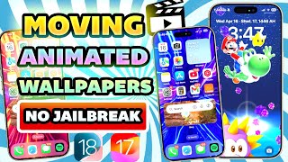 Get Moving / Animated LIVE VIDEO Wallpapers (NO JAILBREAK!!) on iPhone & iPad iOS 18 / 17 - Nugget