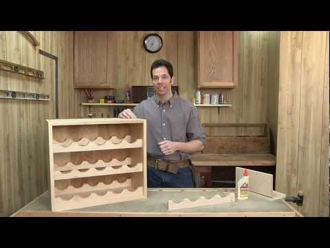 Woodworking Around the Home with the Neighborhood Carpenter - 01 Building a Wine Rack