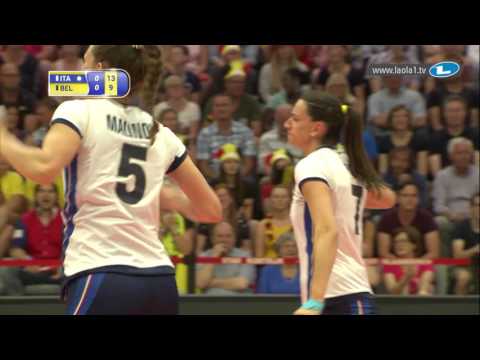 #FIVBWomensWCH European Qualification - ITA vs BEL 1