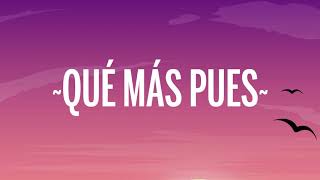 Qué Más Pues - Sech