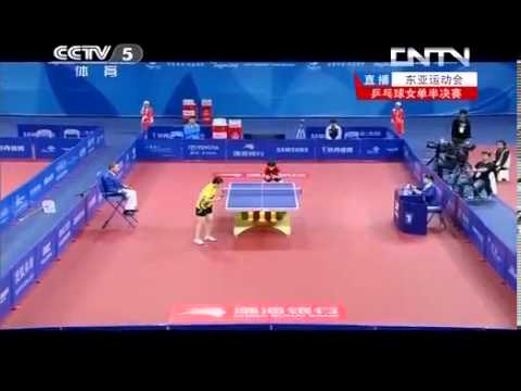 2013 East Asian Games (ws-sf) ZHU Yuling - RI Myong Sun [Full Match]