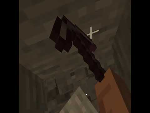 Digging Straight Down In Minecraft VR #shorts