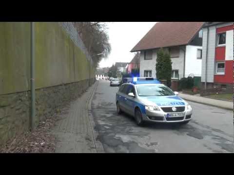 FuStW Polizei Bochum + NEF RW Knappschaftskrankenhaus