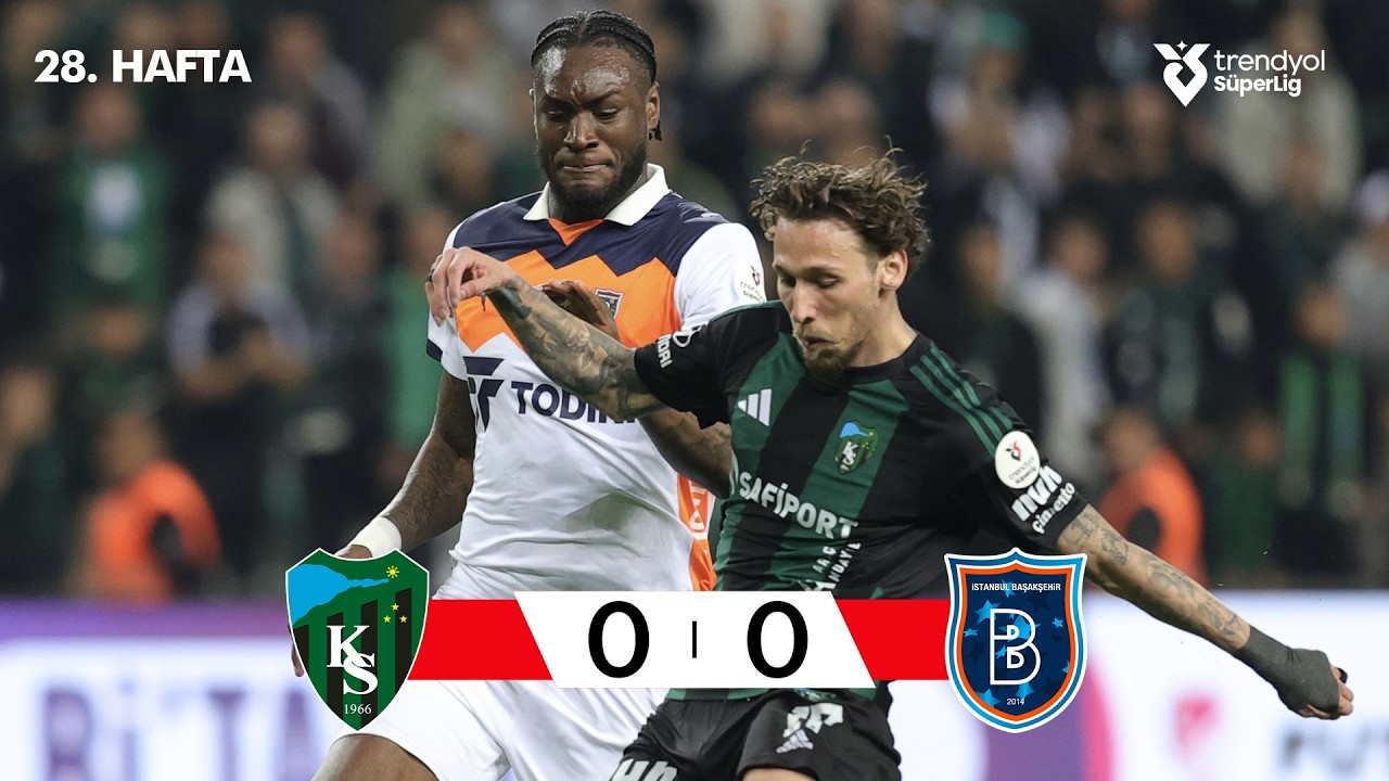 Kocaelispor vs Başakşehir FK Highlights