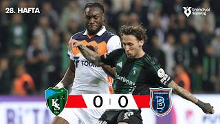 Kocaelispor (0-0) Başakşehir - Highlights/Özet | Trendyol Süper Lig - 
