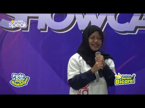 Video dokumentasi unjuk keberanian bicara dan public speaking siswa Speak Corner Serang episode 26