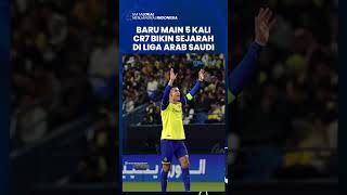 Baru Main 5 Kali, Cristiano Ronaldo Cetak Sejarah di Liga Arab Saudi dalam Waktu Singkat