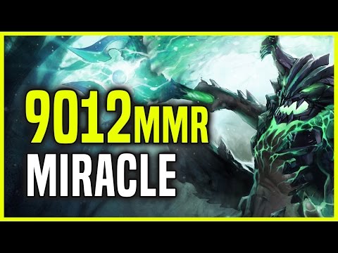 Dota 2 Miracle OD I'm Back with solo MMR: 9012