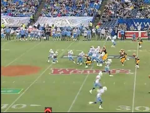 CFL Hamilton 22, Toronto 25 - September 11, 2009