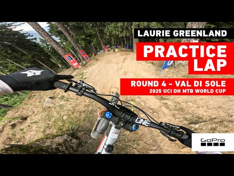GoPro: Laurie Greenland Tames the Black Snake - Val Di Sole - '25 UCI DH MTB World Cup