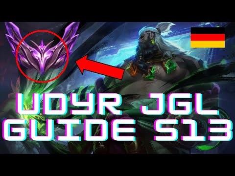 UDYR GUIDE german 🔥 TANK AP DEMONIC EMBRACE JAK'SHO 🔥 FARMING Jungle Diff Carry Tank S13 JGL GAP
