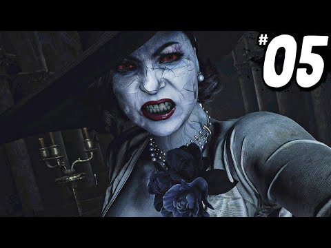 Resident Evil 8 Village - Part 5 - LADY DIMITRESCU BOSS FIGHT (OMG)