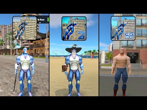 Which is the best ? | Rope Hero Vice Town vs Rope Hero Mafia vs Rope Hero Cheatground