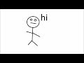 Person With A Very Deep Voice Saying Hi