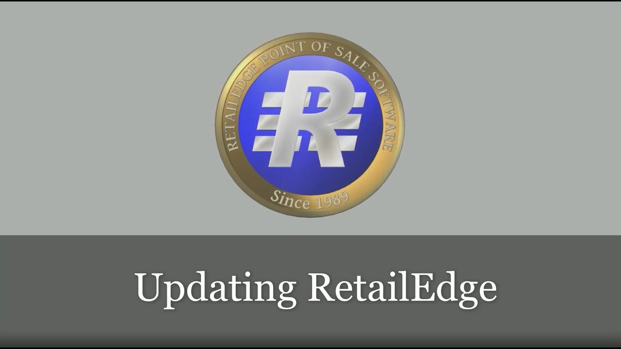 How to Update RetailEdge