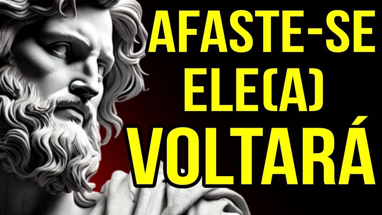 É Assim Que Ele Retorna Depois do Distanciamento: ESTOICISMO
